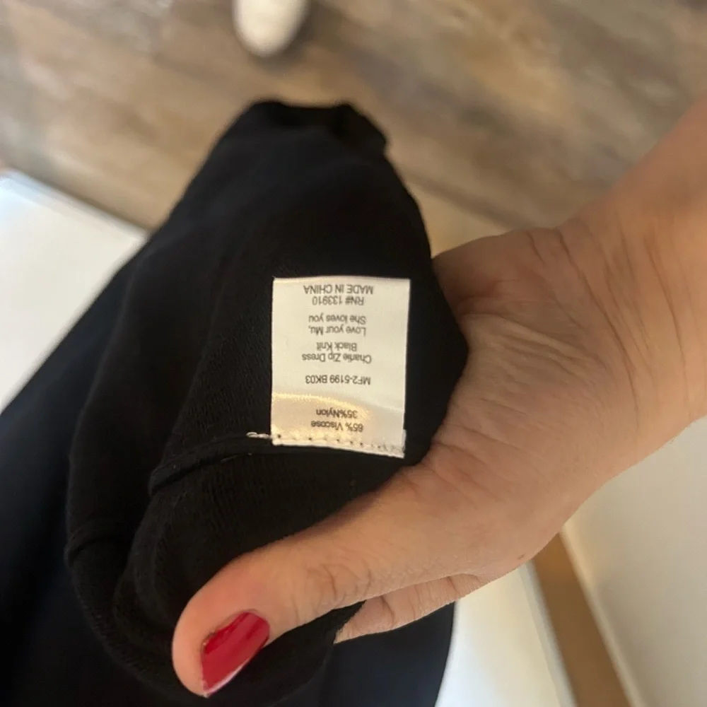 SHOW ME YOUR MUMU CHARLIE ZIP MAXI SWEATER DRESS - BLACK & GOLD